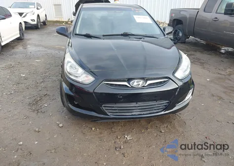 2013 Hyundai Accent Gls из США, поврежденный, VIN KMHCU4AE2DU316285